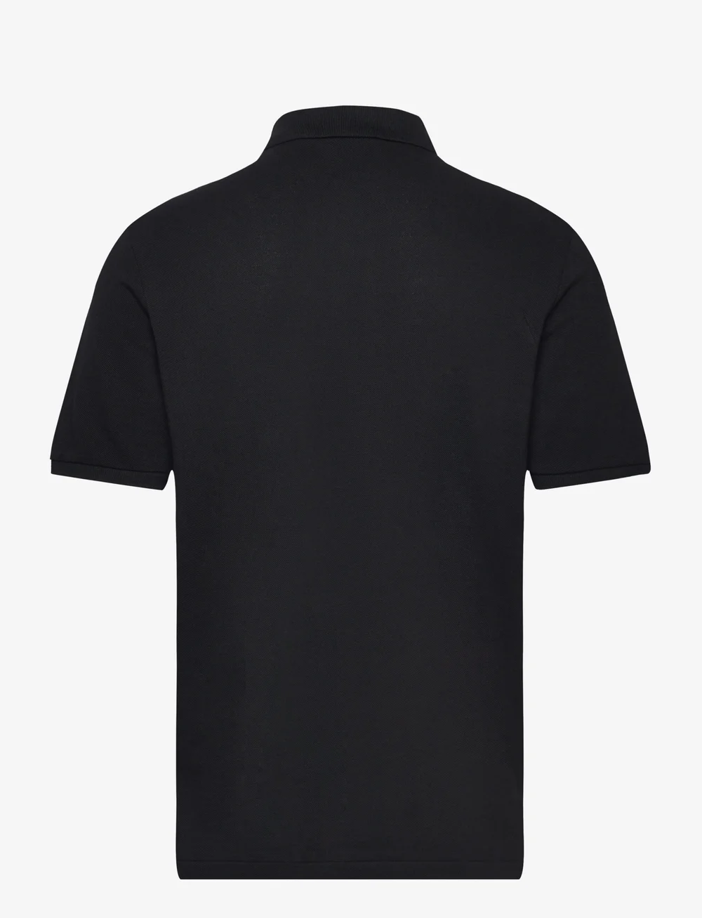 Classic fit logo mesh top polo