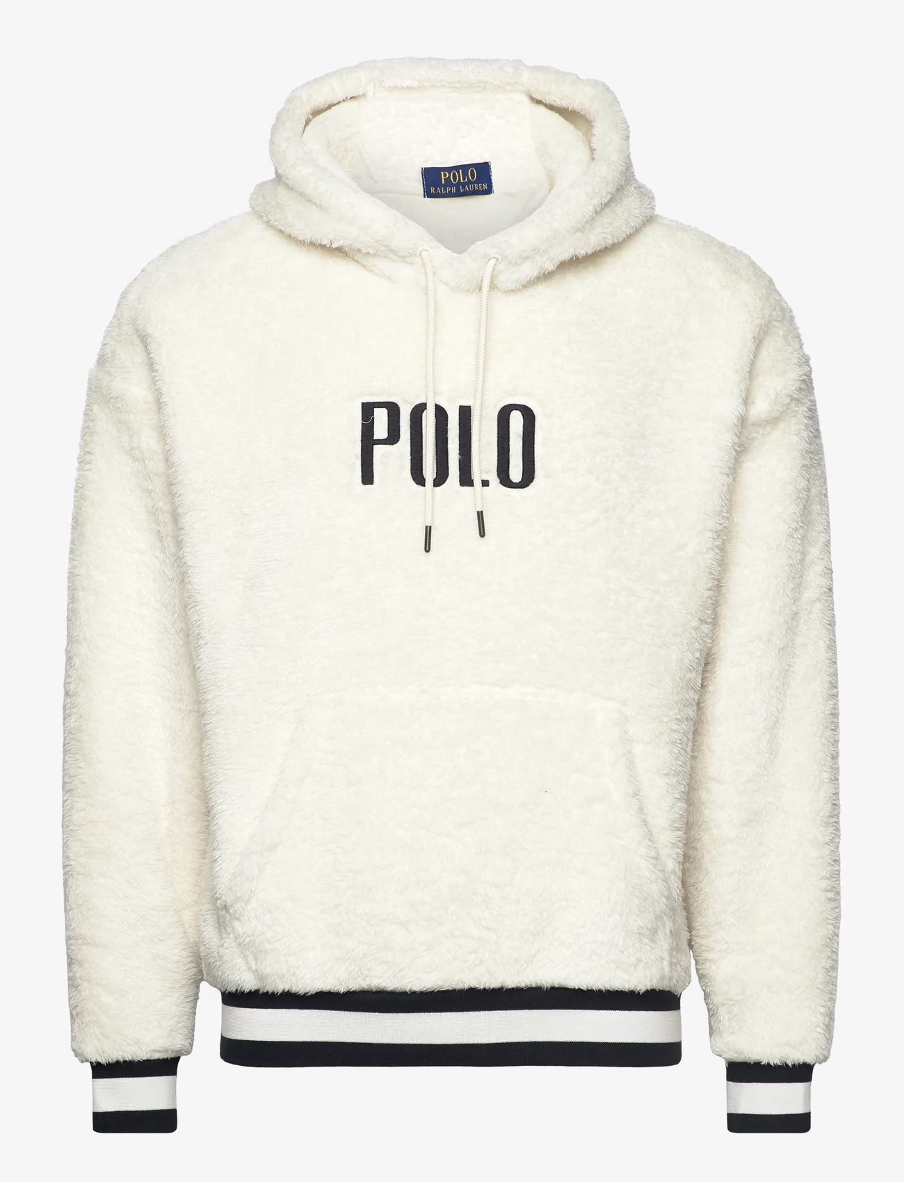 Polo Ralph Lauren - Logo Pile Fleece Hoodie - sporta džemperi - clubhouse cream - 0