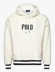 Polo Ralph Lauren - Logo Pile Fleece Hoodie - sporta džemperi - clubhouse cream - 0