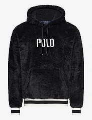 Polo Ralph Lauren - Logo Pile Fleece Hoodie - sporta džemperi - polo black - 0