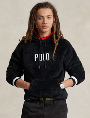 Polo Ralph Lauren - Logo Pile Fleece Hoodie - dressipluusid - polo black - 2