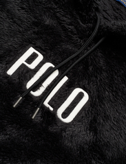 Polo Ralph Lauren - Logo Pile Fleece Hoodie - sporta džemperi - polo black - 3