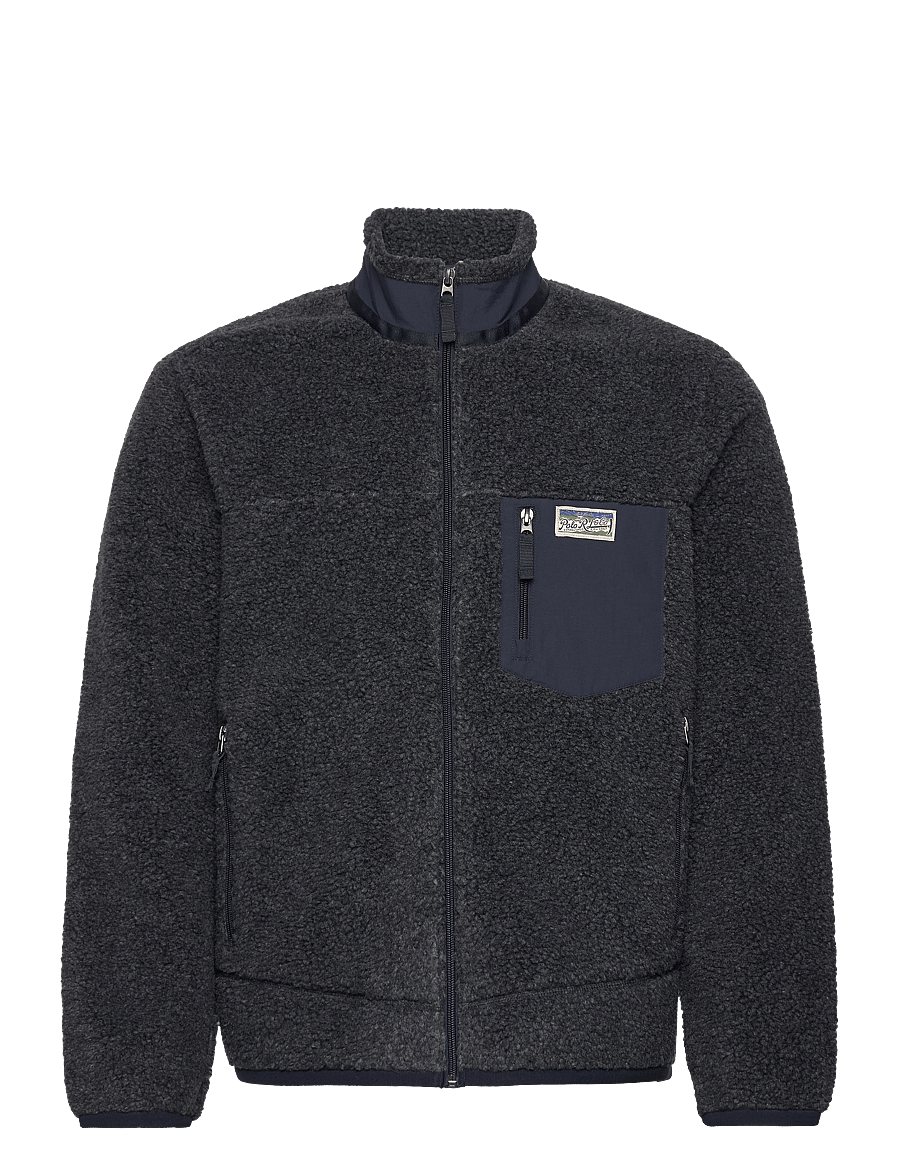 Polo Ralph Lauren - Pile Fleece Jacket - aviator navy marl - 0