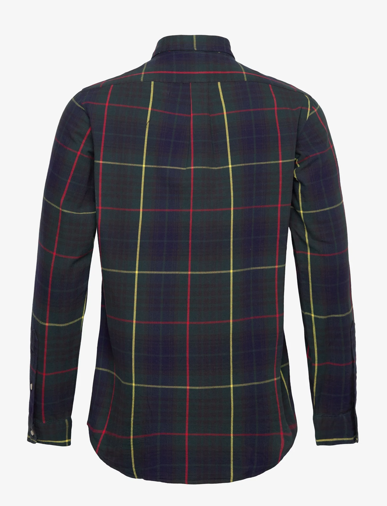 Polo Ralph Lauren - Custom Fit Plaid Oxford Shirt - rūtaini krekli - 6133 green/navy m - 1