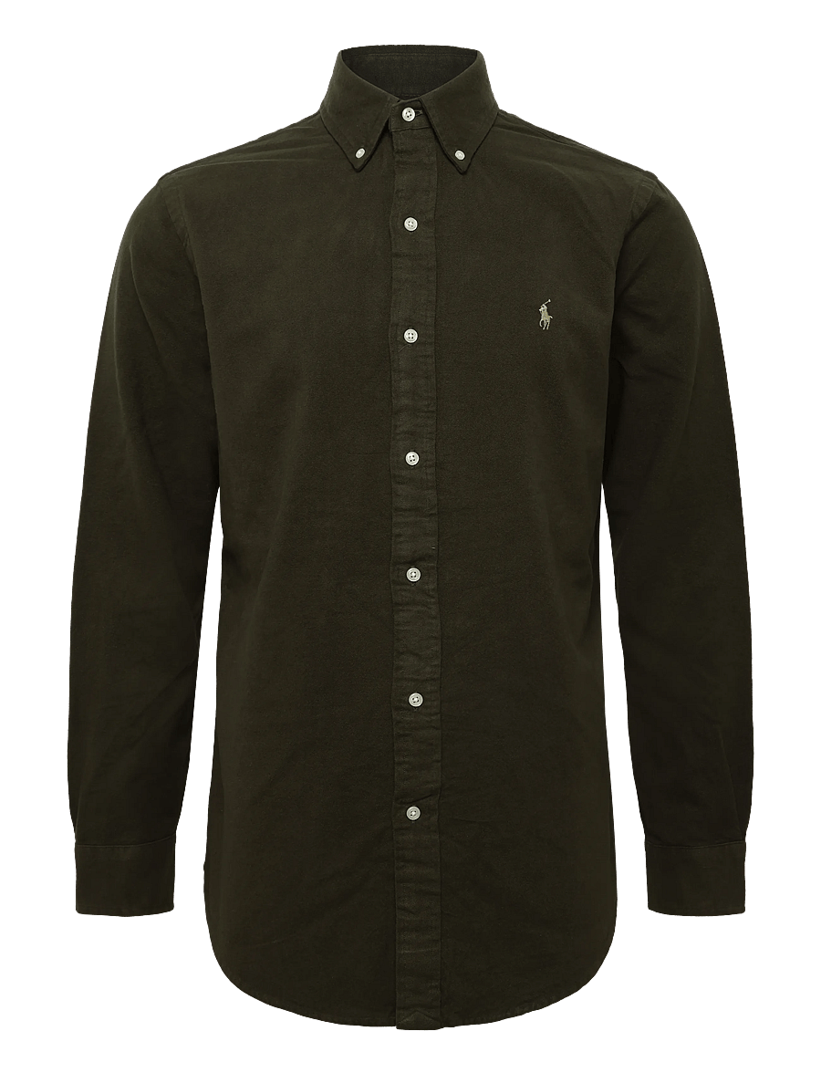 Polo Ralph Lauren - BRUSHED FLANNEL-CUBDPPCS - casual - company olive - 0