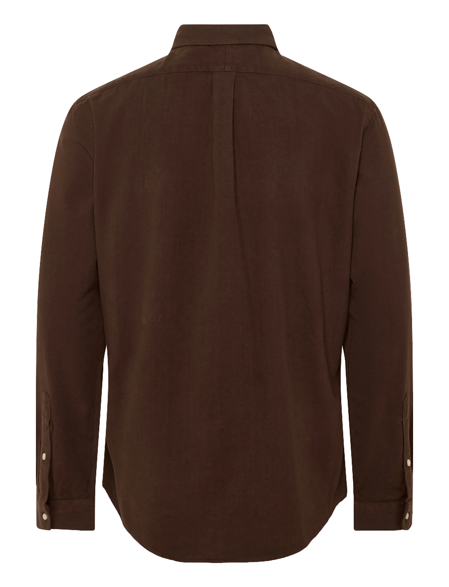 Polo Ralph Lauren - BRUSHED FLANNEL-CUBDPPCS - flanellsärgid - nutmeg brwn - 1