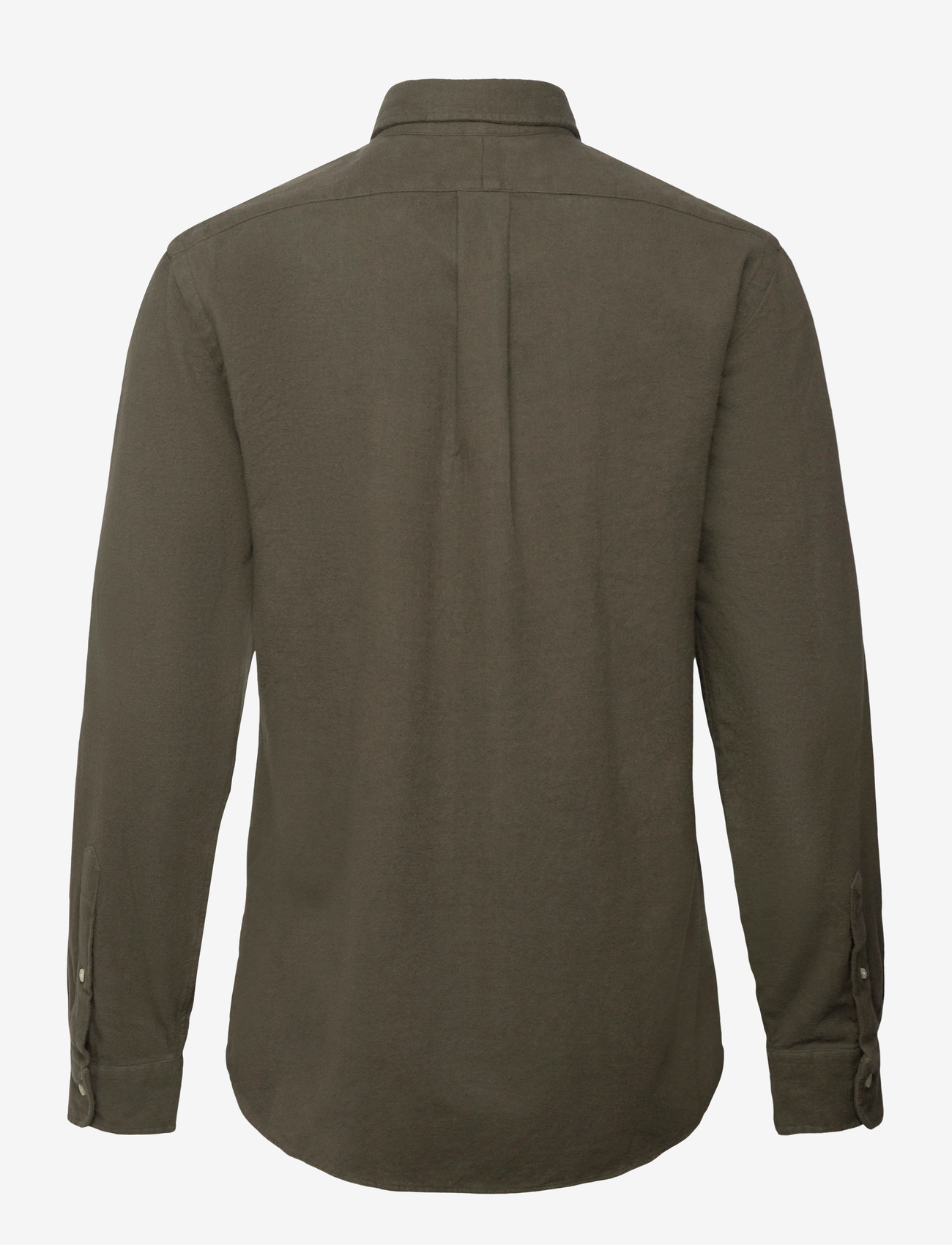 Polo Ralph Lauren - Custom Fit Brushed Flannel Shirt - ranger green - 1