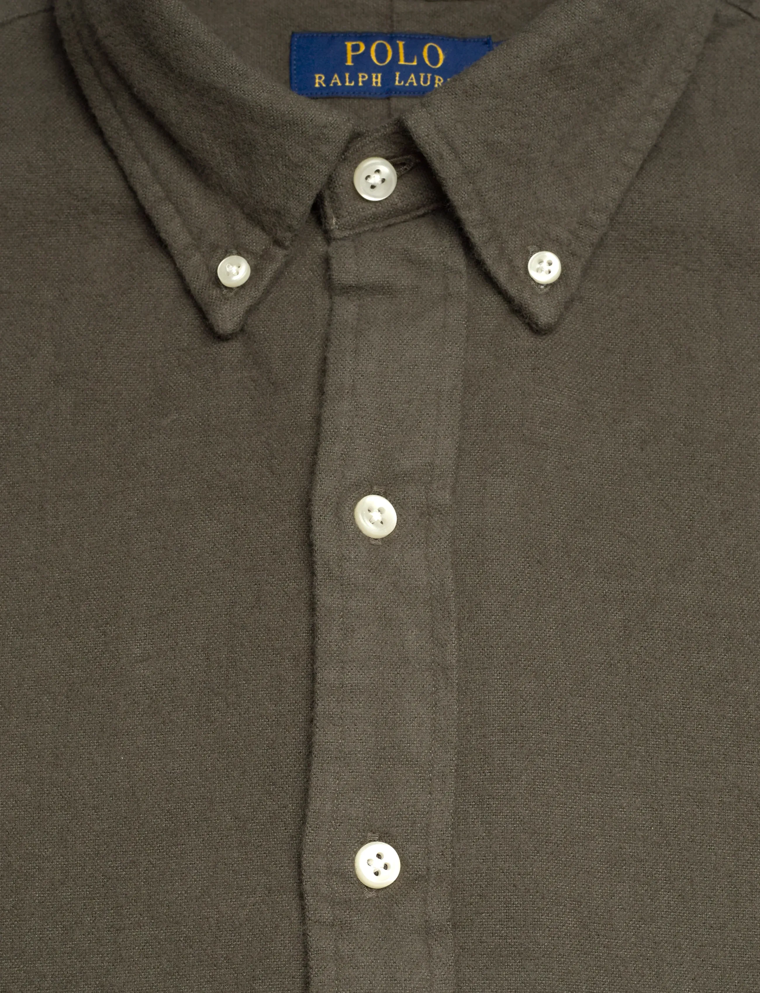 Polo Ralph Lauren - Custom Fit Brushed Flannel Shirt - ranger green - 2