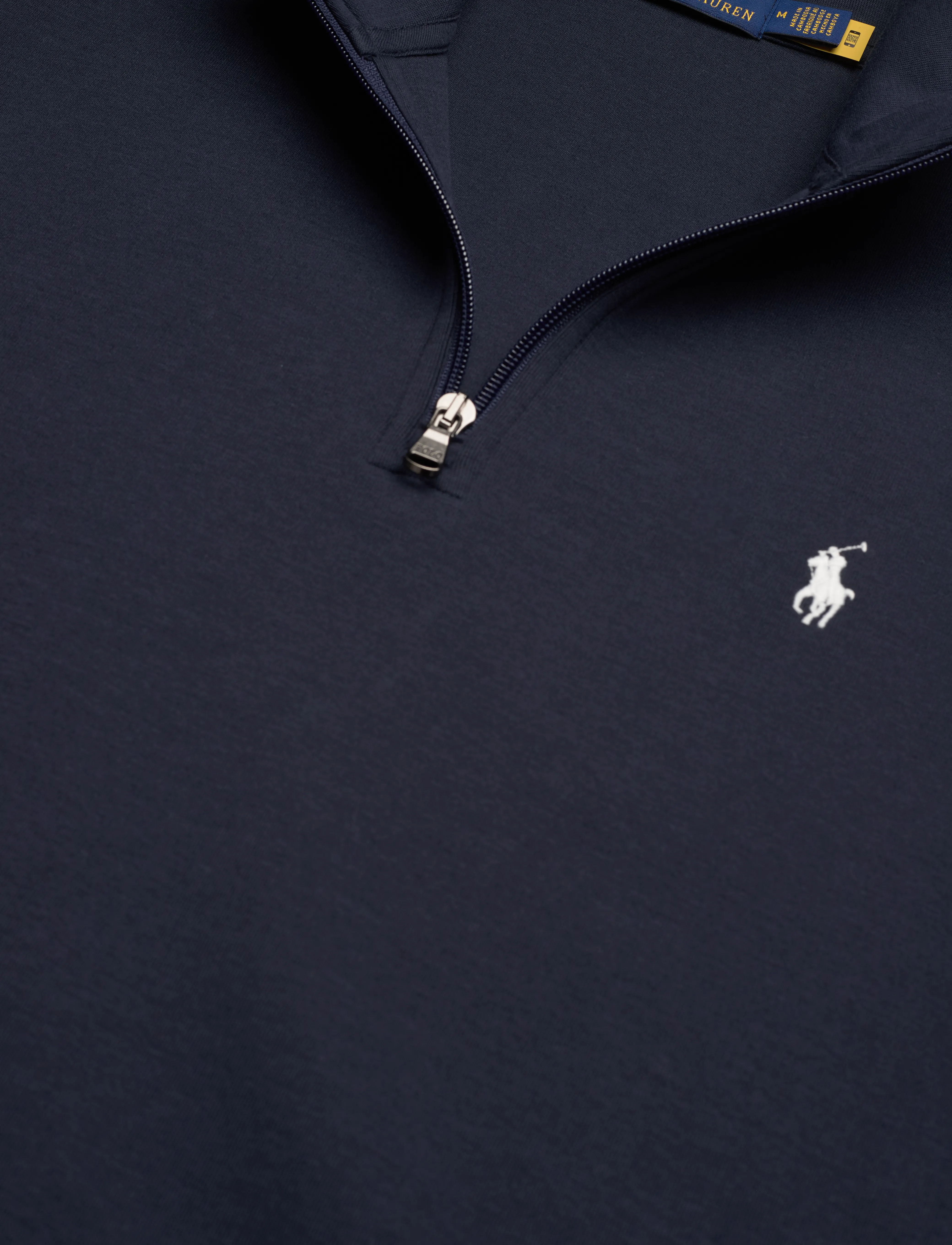 Polo Ralph Lauren - Double-Knit Quarter-Zip Pullover - aviator navy - 2