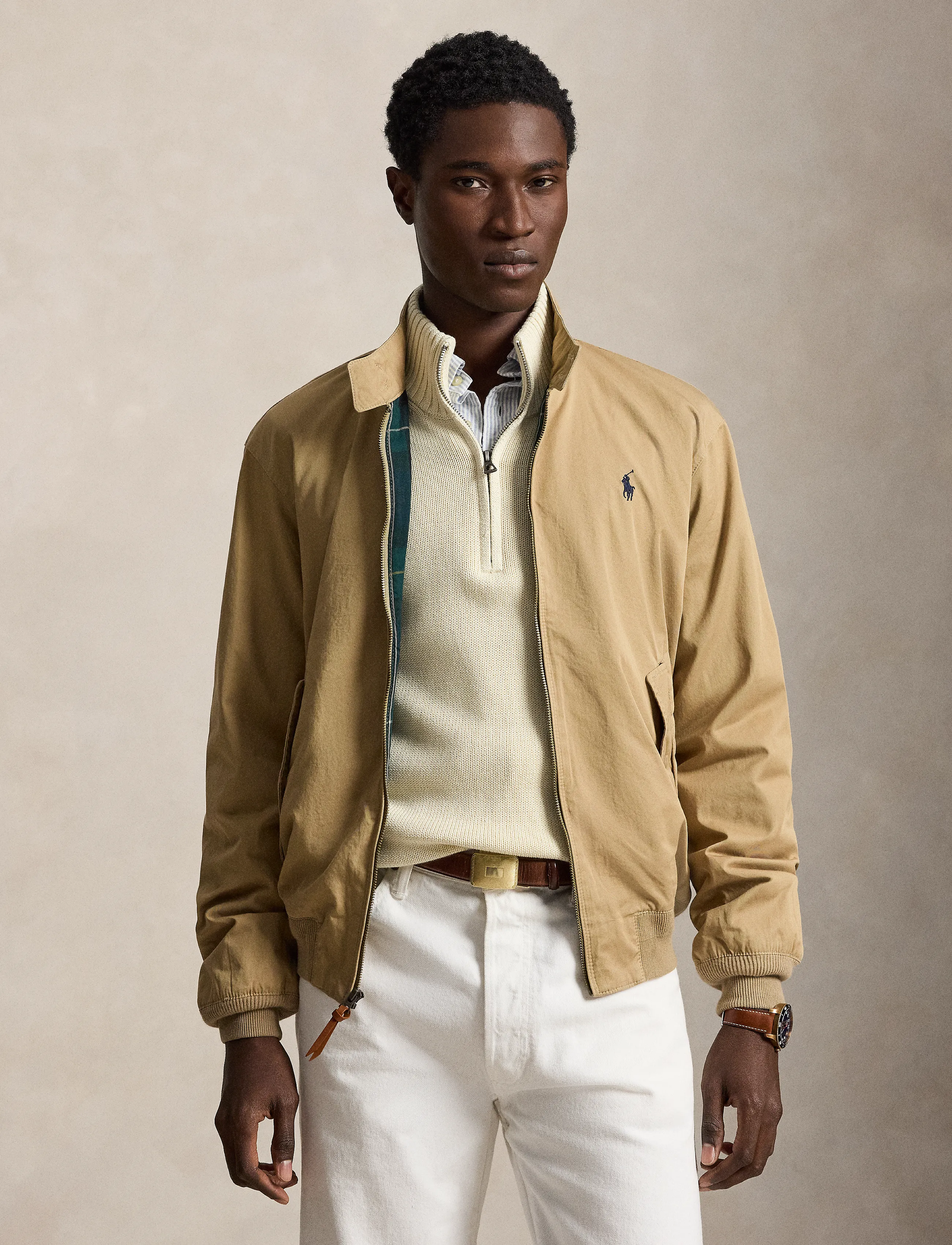 Polo Ralph Lauren - 32/1 TWILL-LND-WDB - leichte jacken - cafe tan - 4
