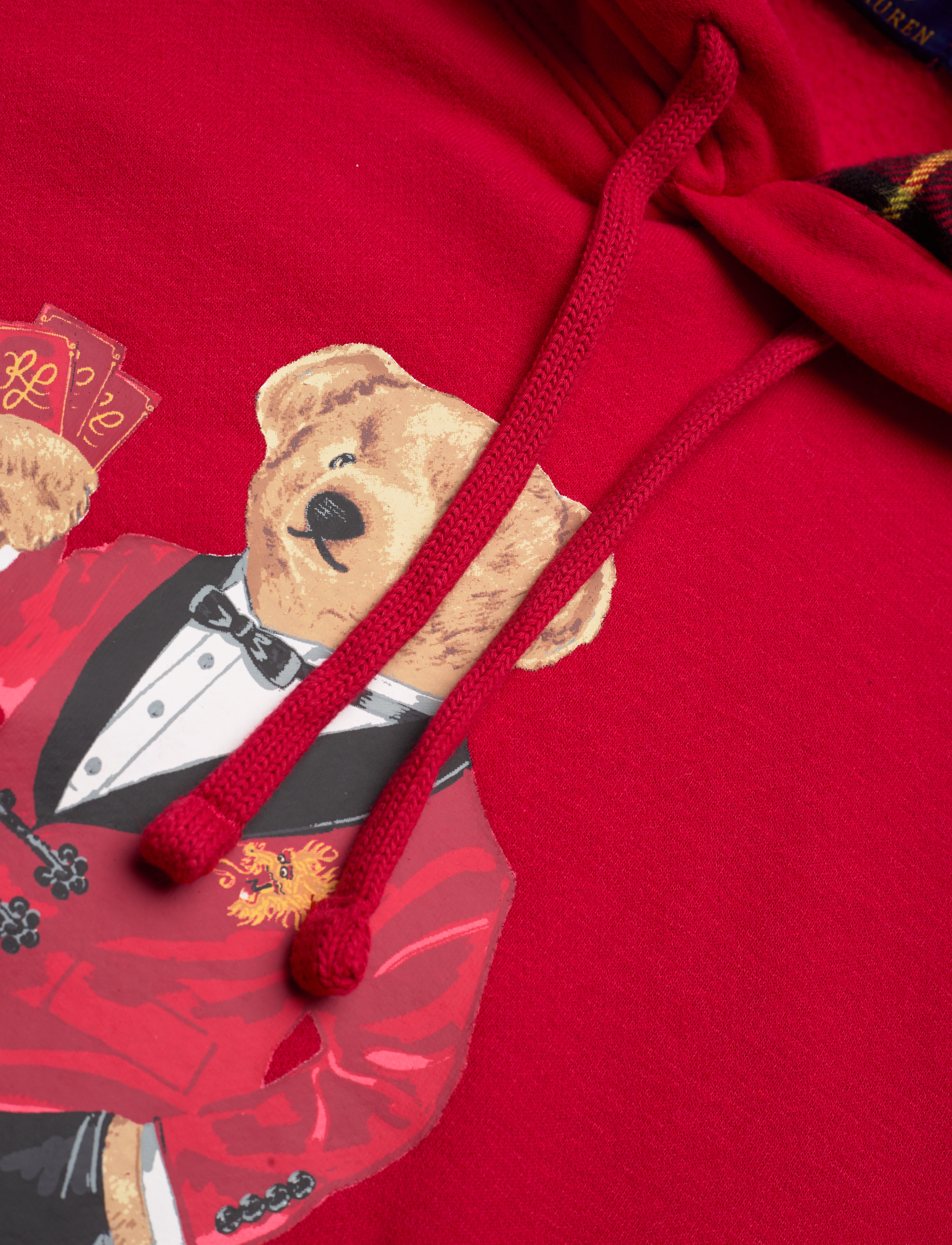 Polo Ralph Lauren - Lunar New Year Polo Bear Fleece Hoodie - park ave red - 2