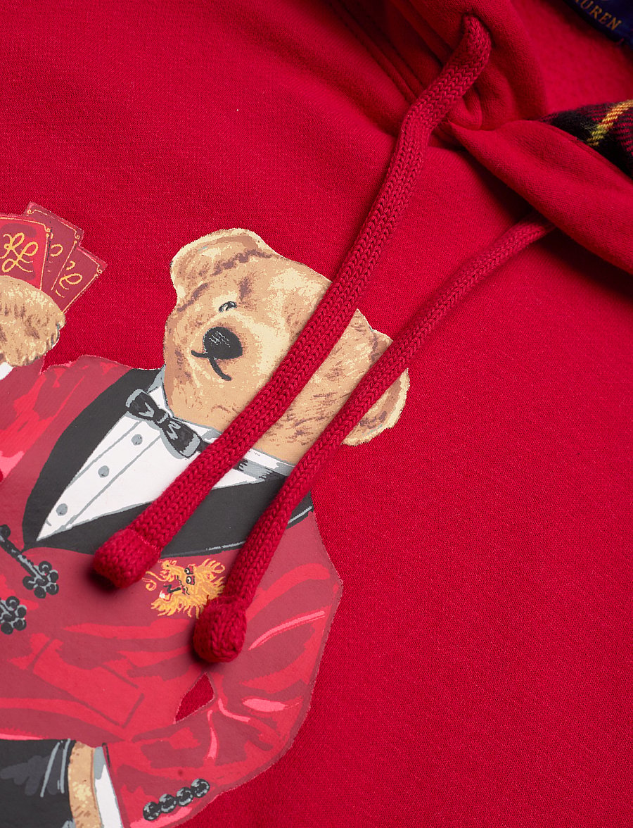 Polo Ralph Lauren - Lunar New Year Polo Bear Fleece Hoodie - park ave red - 2