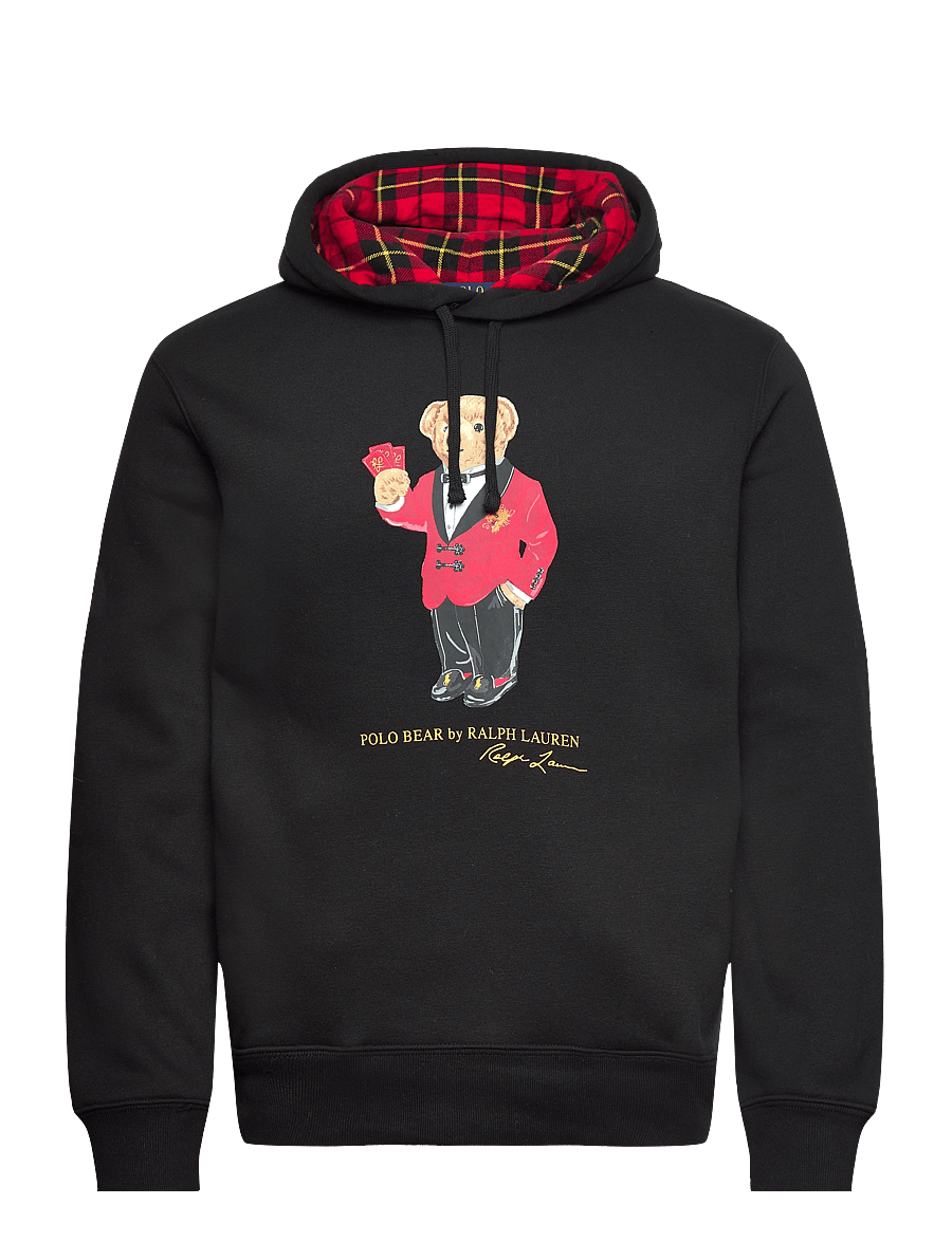 Polo Ralph Lauren - Lunar New Year Polo Bear Fleece Hoodie - polo black - 0