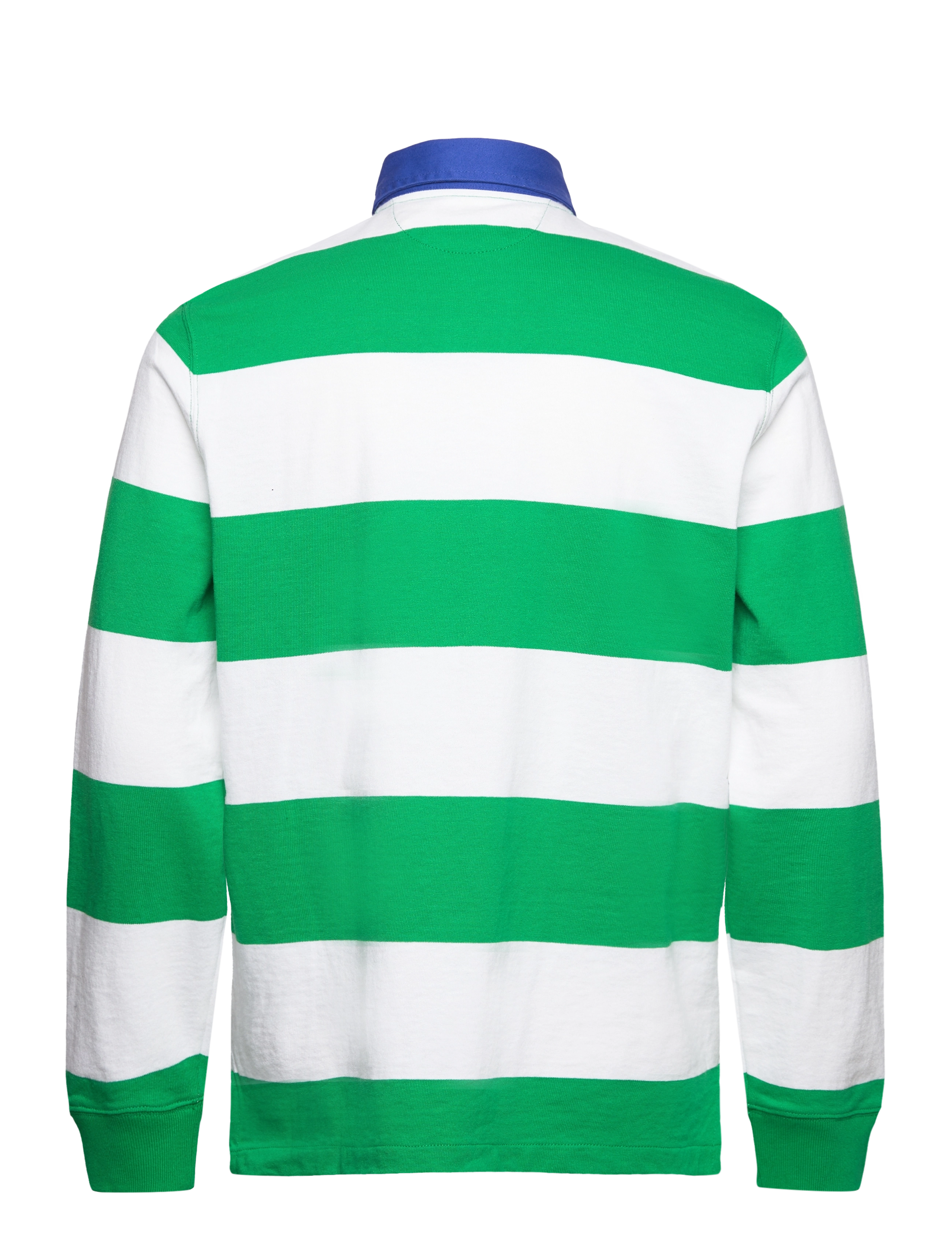 Polo Ralph Lauren - Classic Fit Striped Jersey Rugby Shirt - stem/white - 1
