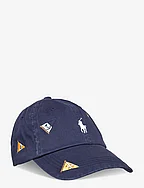 Nautical Embroidered Twill Ball Cap - NEWPORT NAVY W/FL