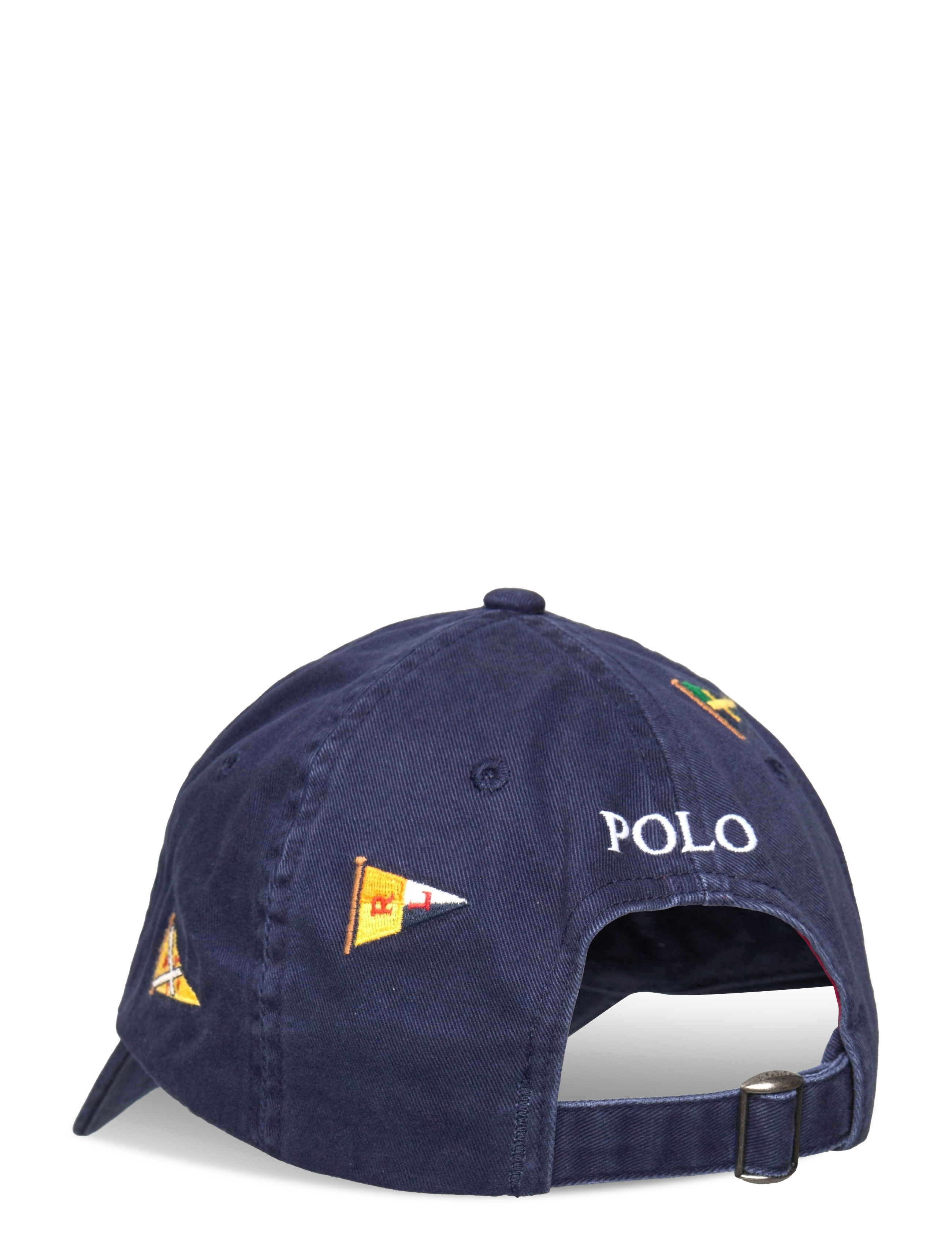 Polo Ralph Lauren - Nautical Embroidered Twill Ball Cap - newport navy w/fl - 1