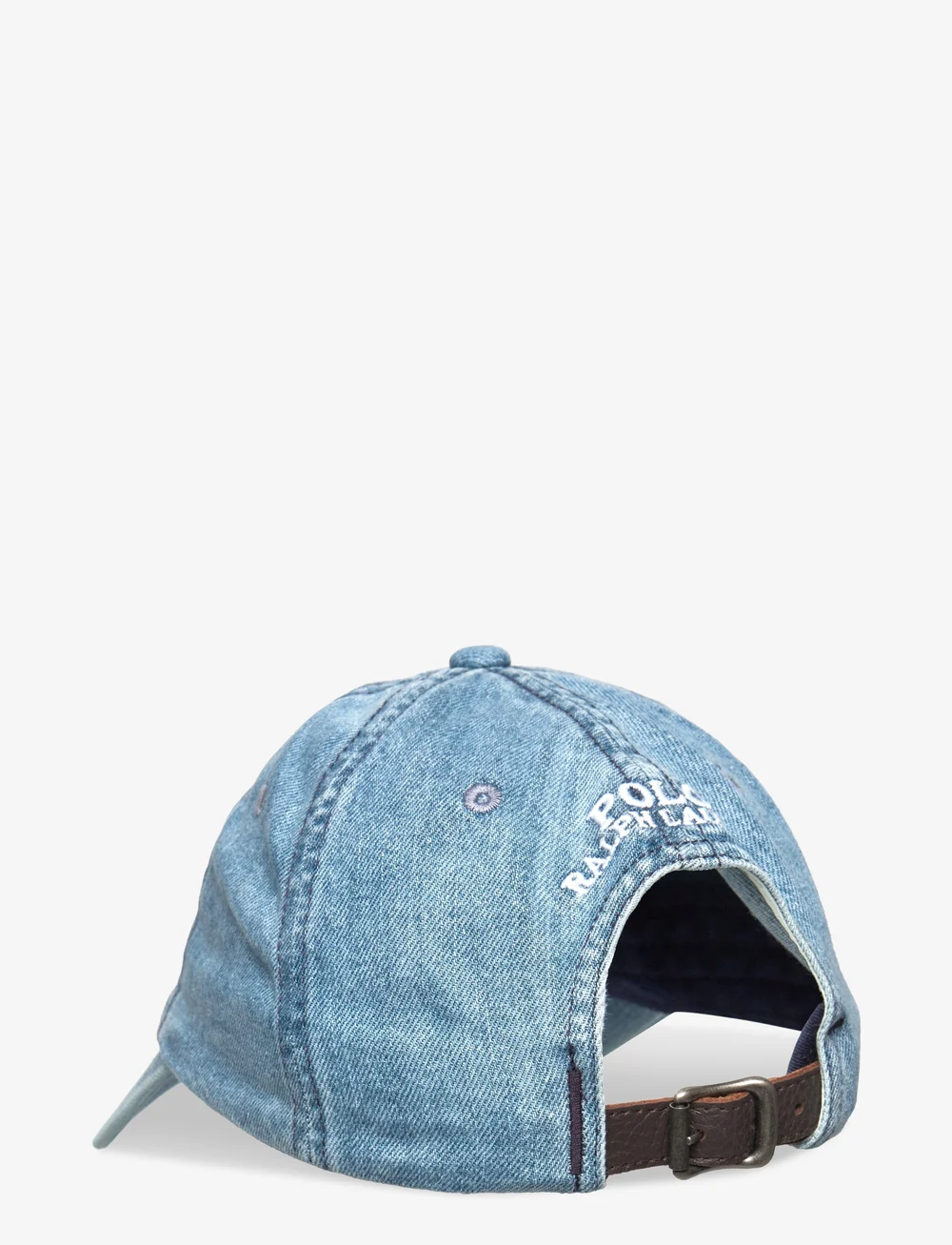 Blue jean top polo hat