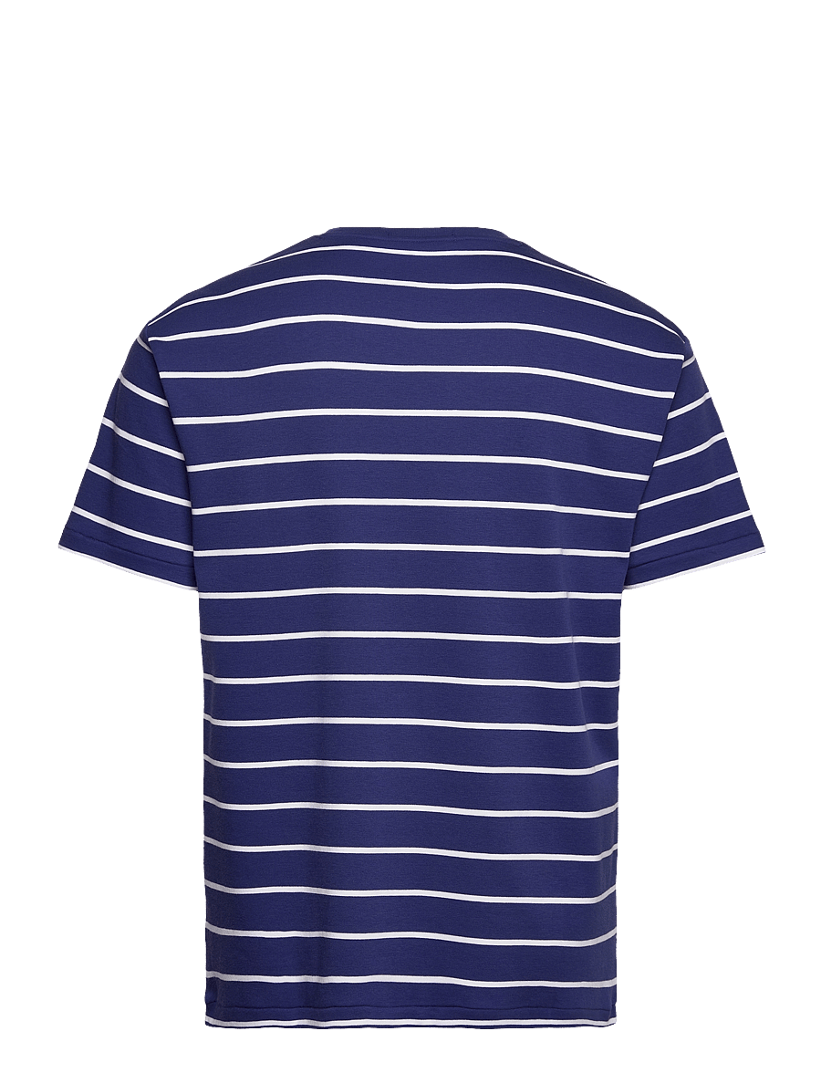 Polo Ralph Lauren - Classic Fit Striped Soft Cotton T-Shirt - fall royal/white - 1