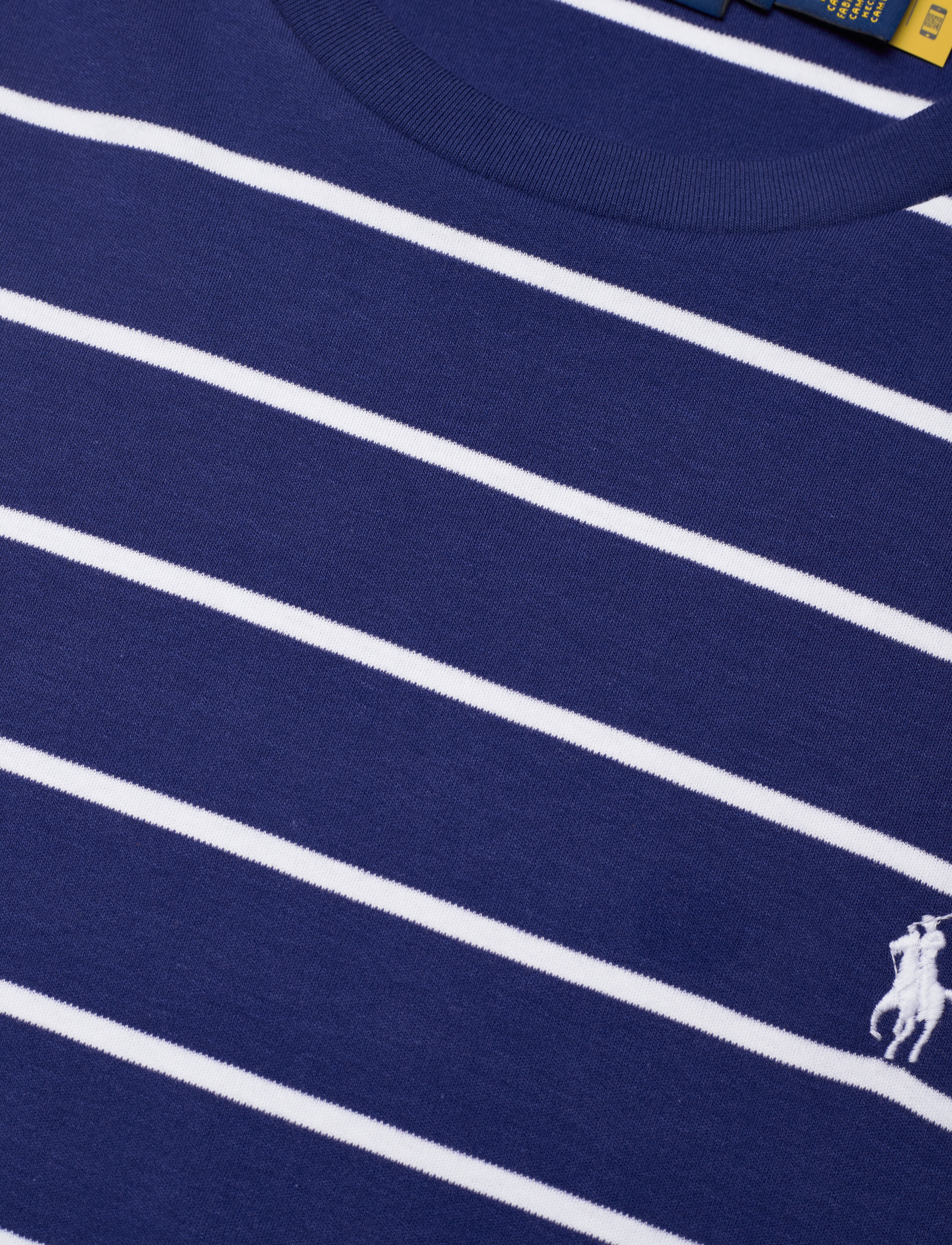 Polo Ralph Lauren - Classic Fit Striped Soft Cotton T-Shirt - fall royal/white - 2