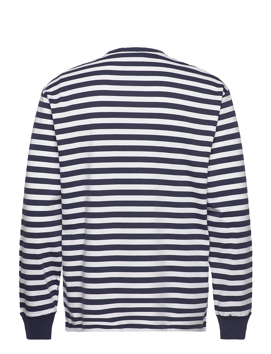 Polo Ralph Lauren - Classic Fit Striped Soft Cotton T-Shirt - refined navy/whit - 1