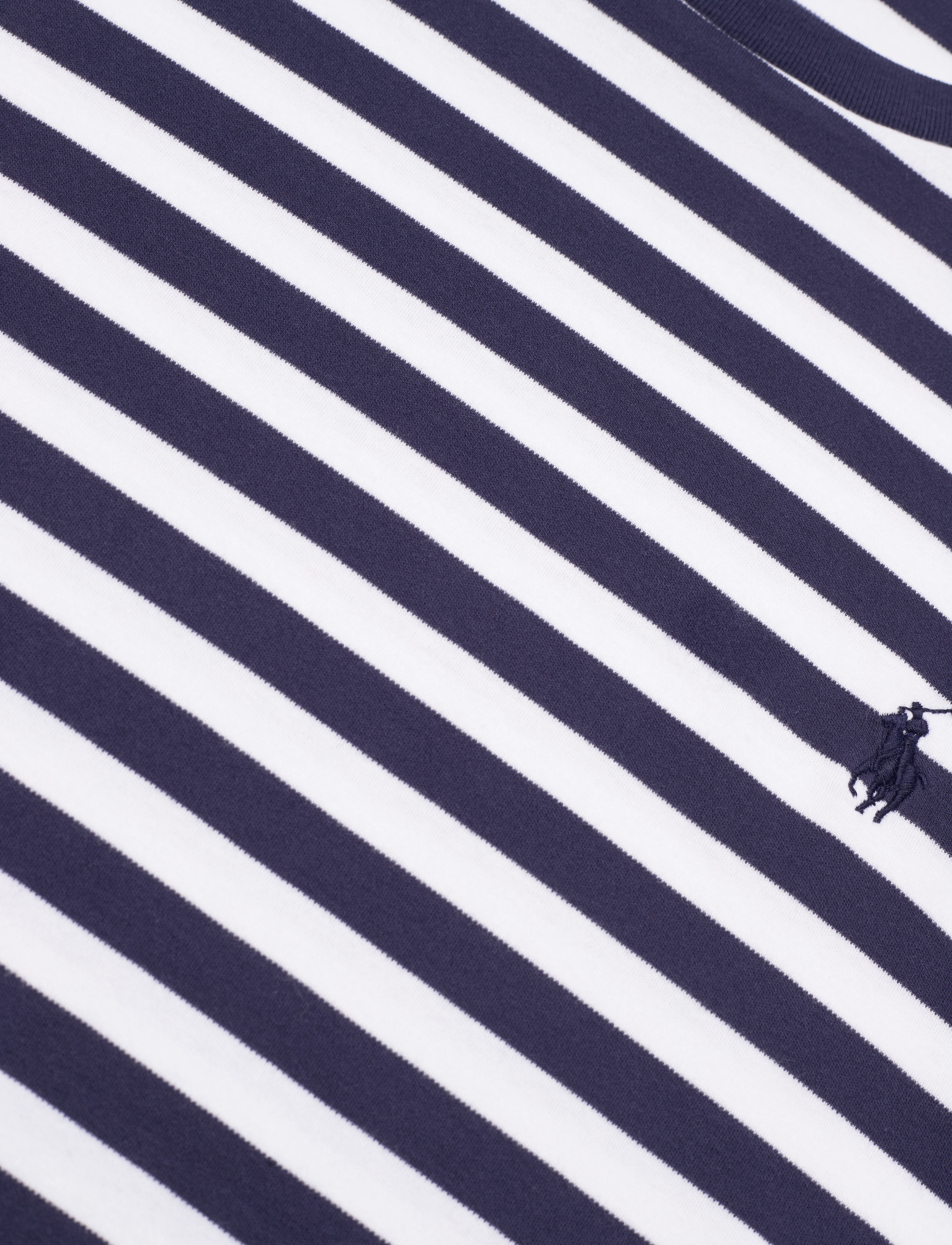 Polo Ralph Lauren - Classic Fit Striped Soft Cotton T-Shirt - refined navy/whit - 2