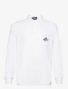 Classic Fit Monogram Terry Polo Shirt, Polo Ralph Lauren