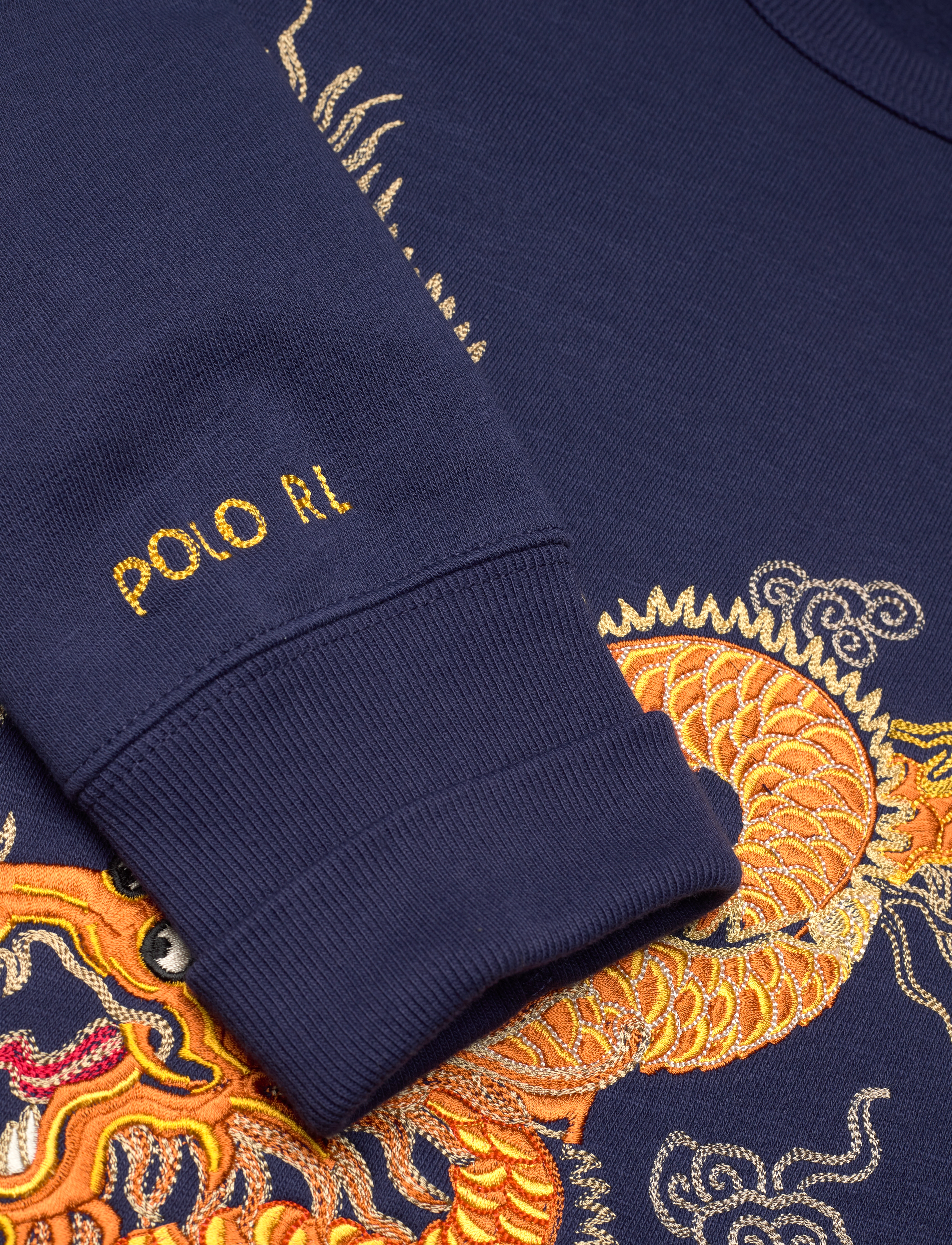 Polo Ralph Lauren - Lunar New Year Dragon Fleece Sweatshirt - dark cobalt - 2