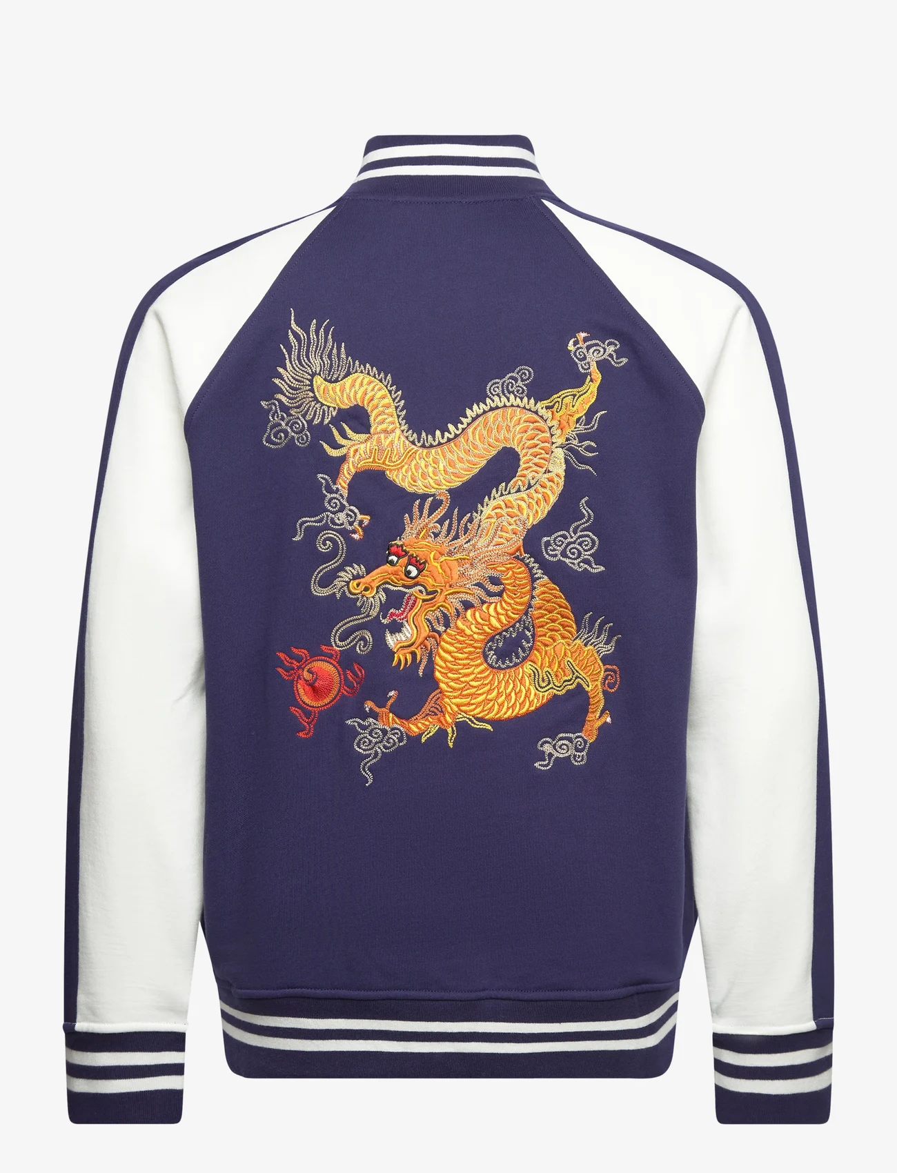 Polo Ralph Lauren - Lunar New Year Dragon Fleece Jacket - kurtki varsity - dark cobalt/ nevi - 1