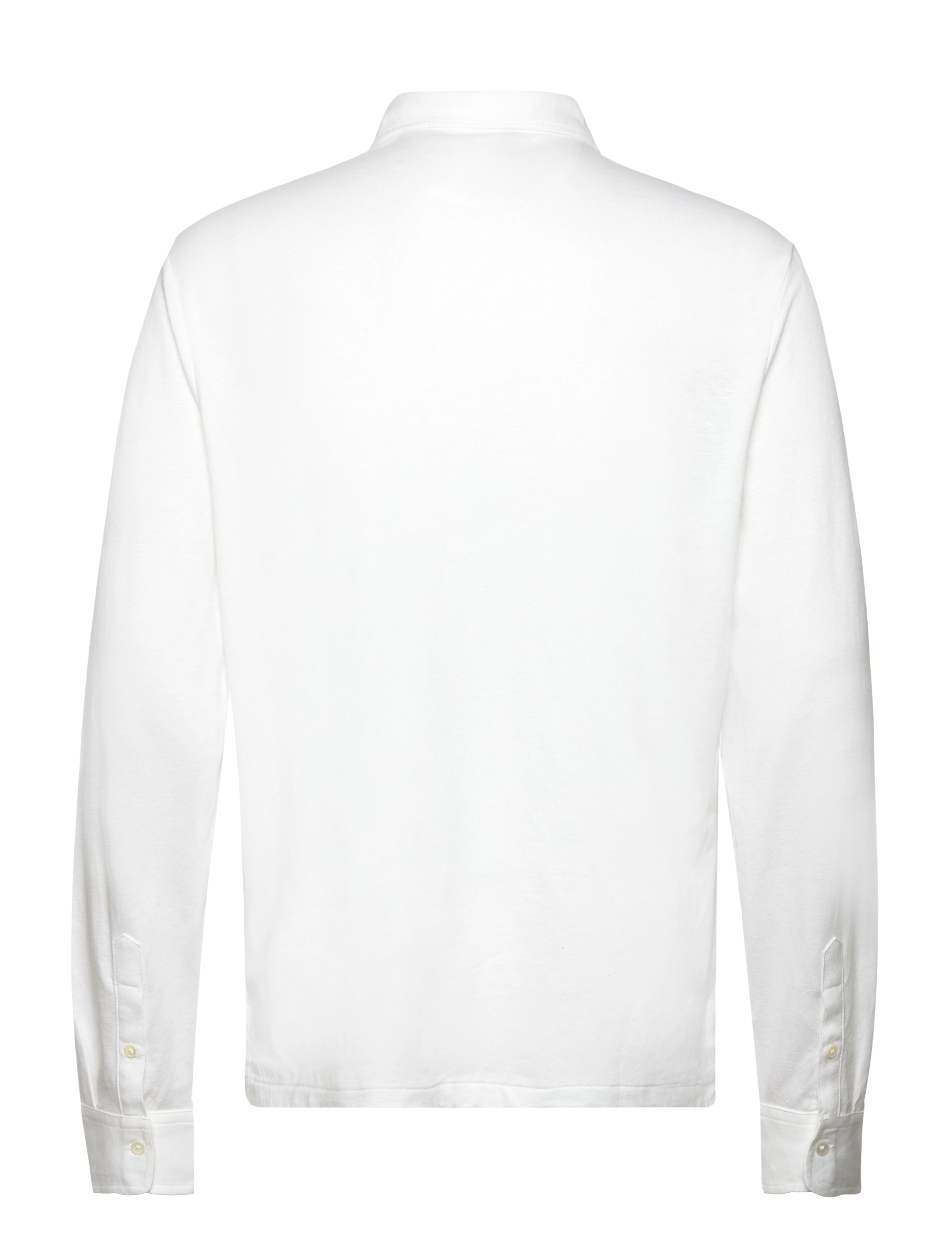 Polo Ralph Lauren - Custom Slim Cotton-Linen Oxford Polo - white - 1