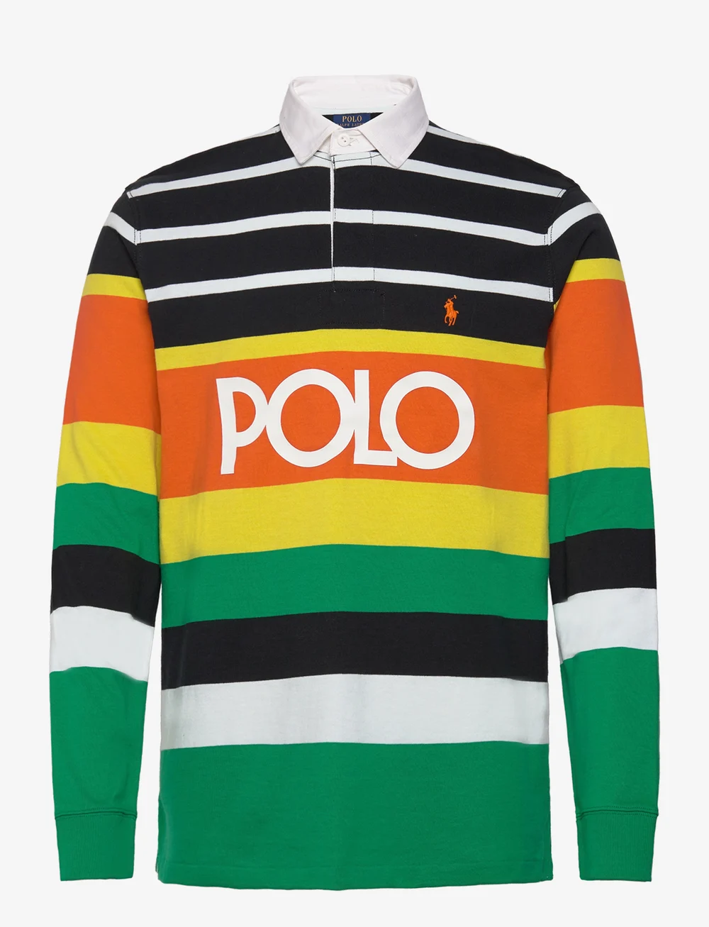 Polo Ralph Lauren Classic Fit Logo Jersey Rugby Shirt Long
