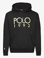 Polo 1992 Fleece Hoodie - POLO BLACK