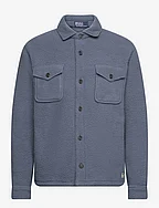 Pile Fleece Overshirt - BLUE CORSAIR