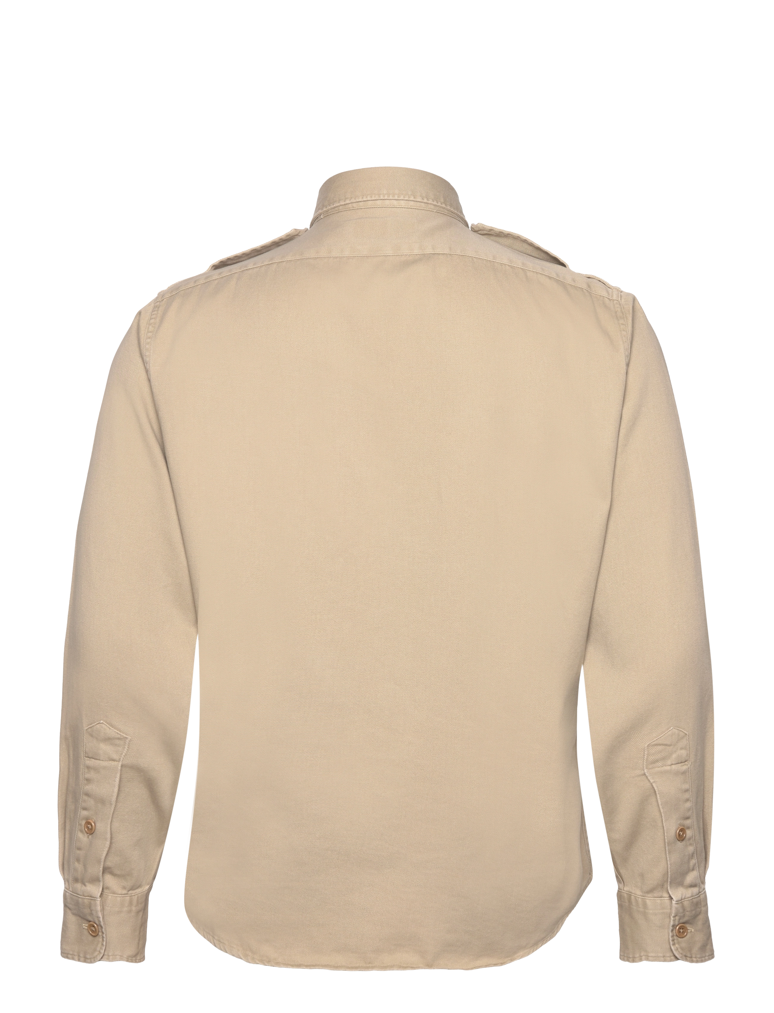 Polo Ralph Lauren - Classic Fit Twill Workshirt - 3419 khaki - 1