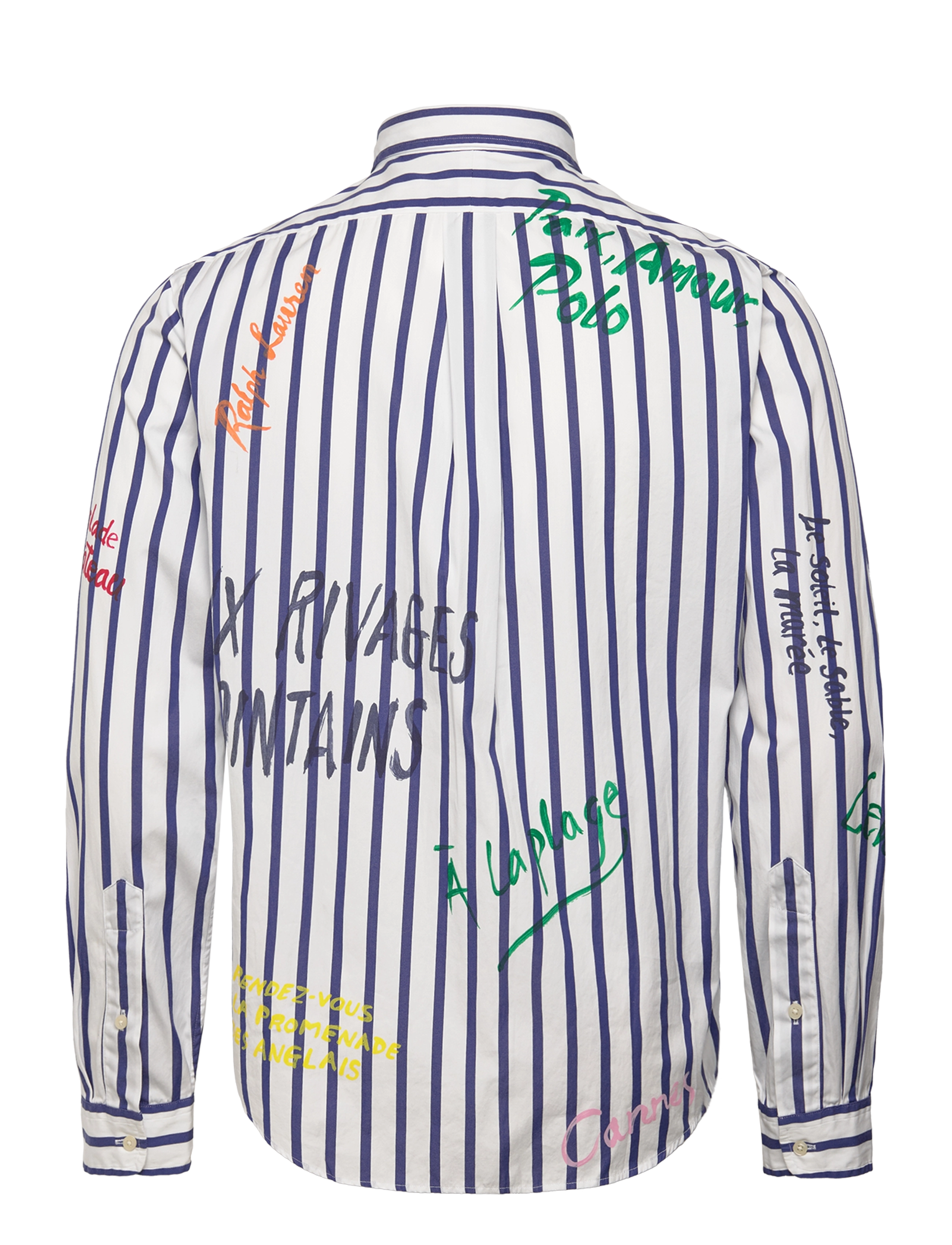 Polo Ralph Lauren - Classic Fit Striped Poplin Workshirt - 5171b blue/white - 1