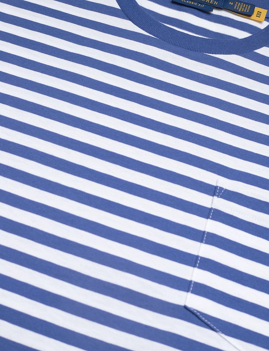 Polo Ralph Lauren - Classic Fit Striped Jersey T-Shirt - royal navy/white - 2