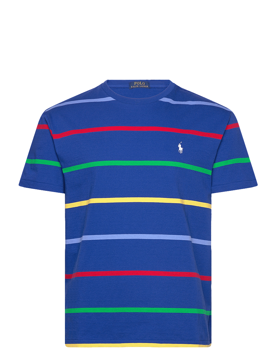 Polo Ralph Lauren - Classic Fit Striped Jersey T-Shirt - sapphire star mul - 0