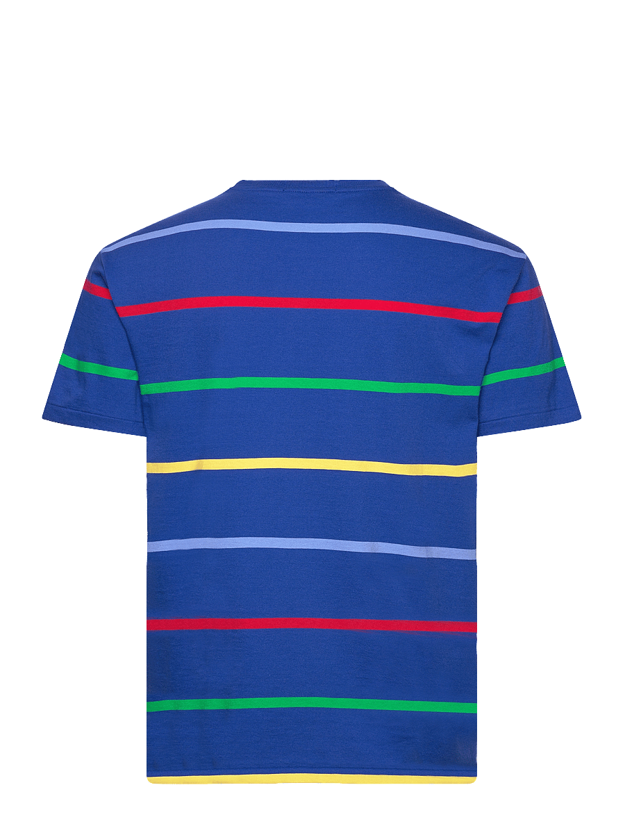 Polo Ralph Lauren - Classic Fit Striped Jersey T-Shirt - sapphire star mul - 1