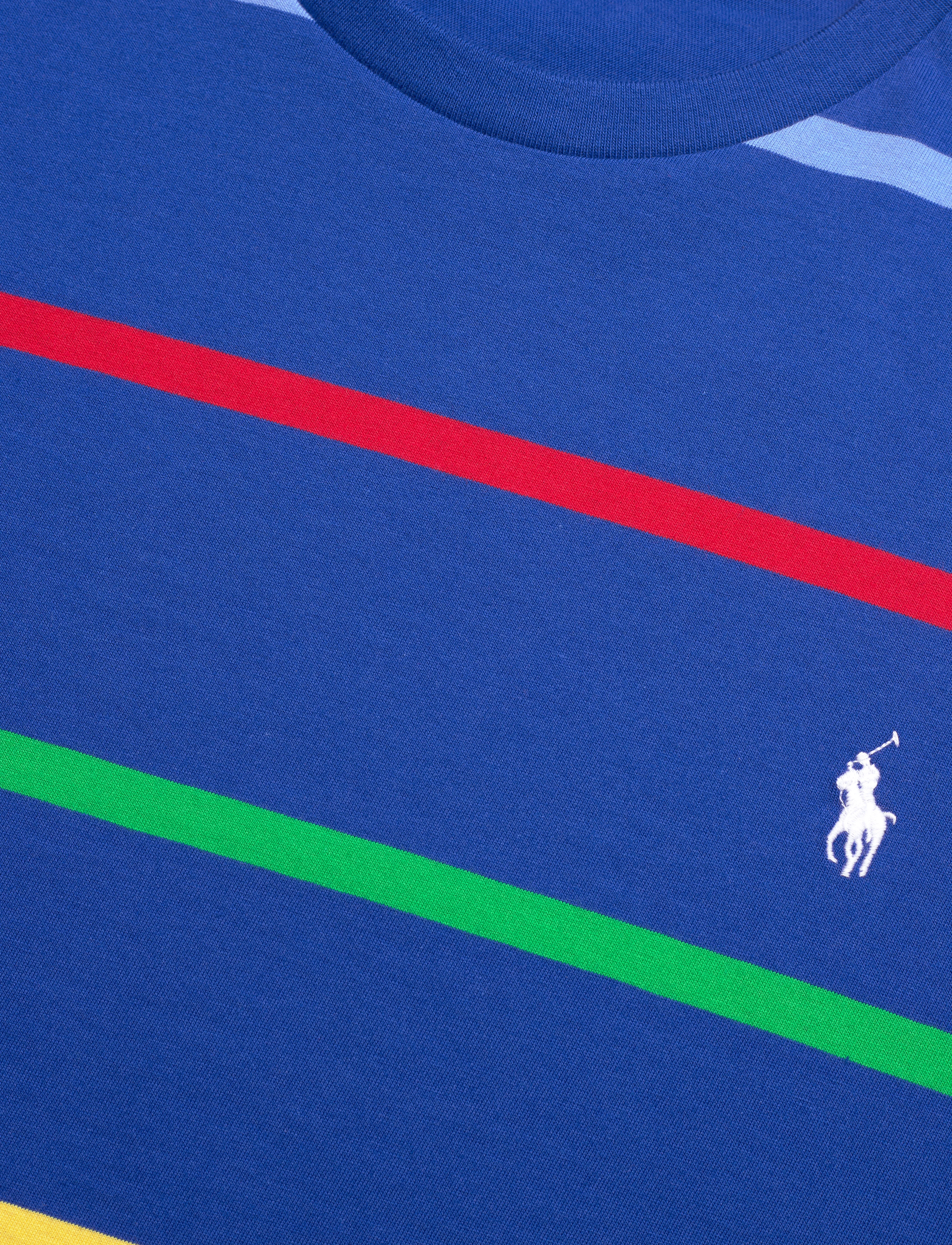 Polo Ralph Lauren - Classic Fit Striped Jersey T-Shirt - sapphire star mul - 2