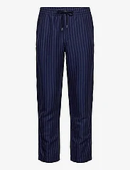 Polo Ralph Lauren - Polo Prepster Classic Fit Twill Pant - rennot housut - navy pinstripe - 0
