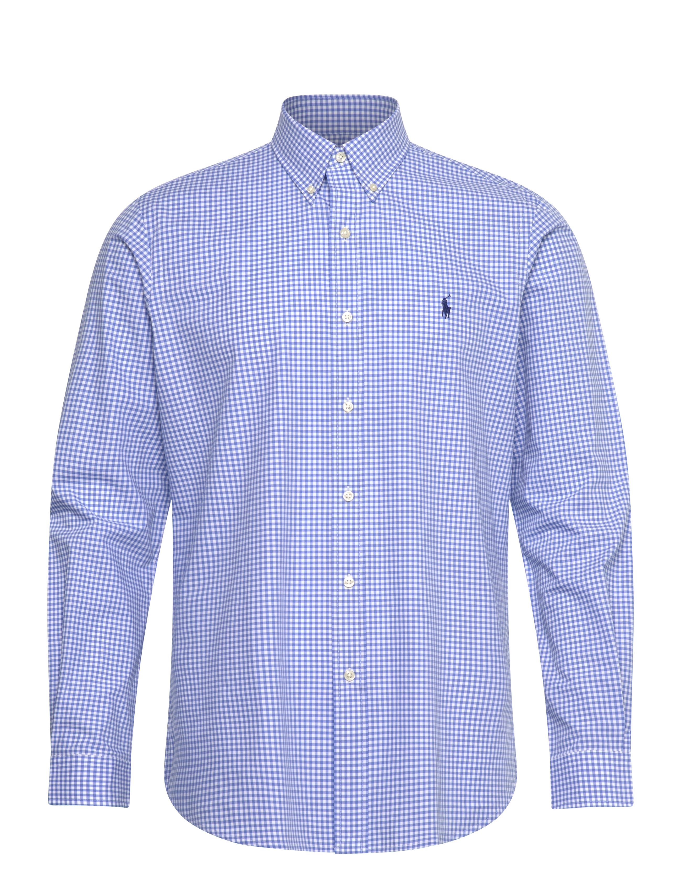 Polo Ralph Lauren Custom Fit Stretch Poplin Shirt - Skjorter - 2863 BLUE/WHITE C / blue