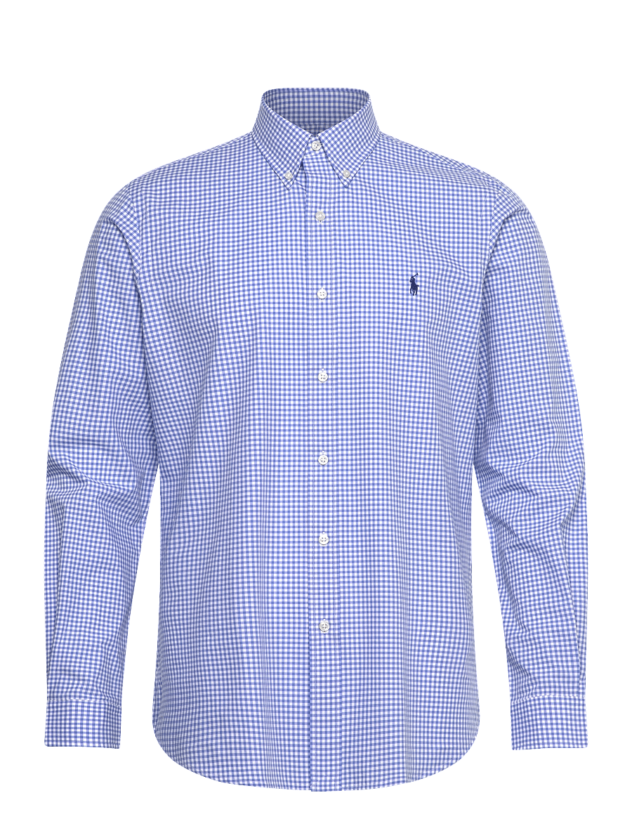 Polo Ralph Lauren - Custom Fit Stretch Poplin Shirt - casual hemden - 2863 blue/white c - 0