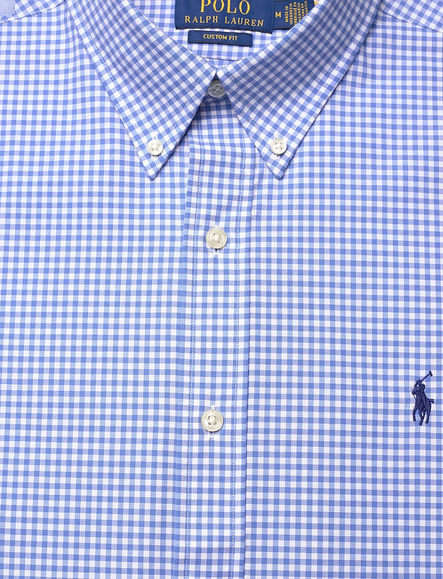 Polo Ralph Lauren - Custom Fit Stretch Poplin Shirt - casual hemden - 2863 blue/white c - 2