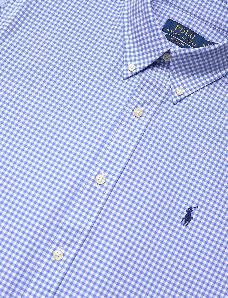 Polo Ralph Lauren - Custom Fit Stretch Poplin Shirt - tavalised t-särgid - 2863 blue/white c - 3