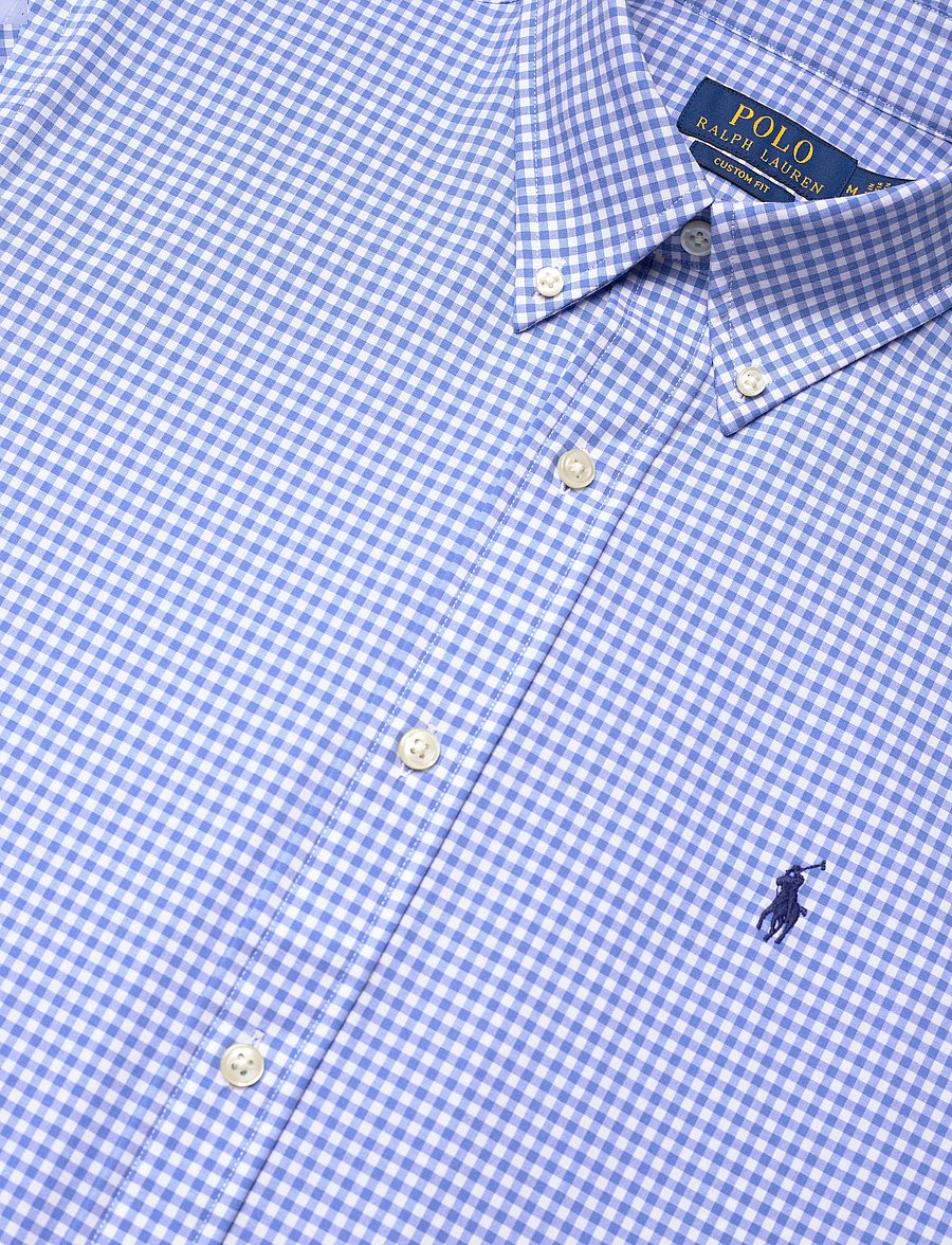 Polo Ralph Lauren - Custom Fit Stretch Poplin Shirt - casual hemden - 2863 blue/white c - 3