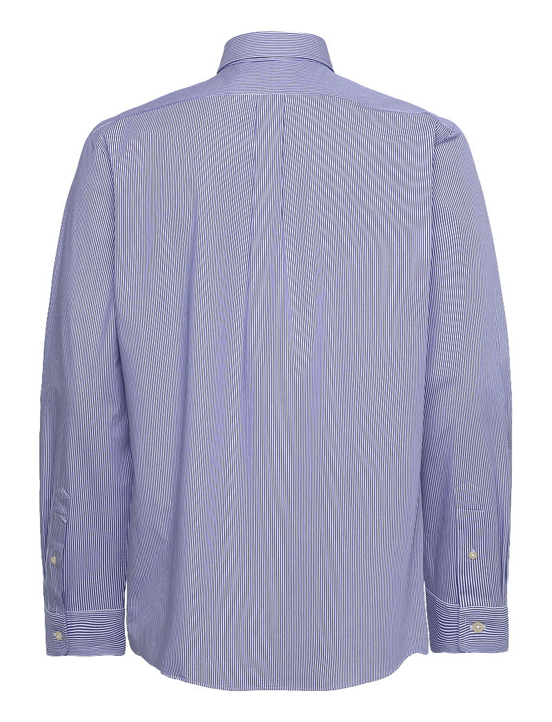 Polo Ralph Lauren - Custom Fit Stretch Poplin Shirt - basic skjortor - 2866 blue/white h - 1