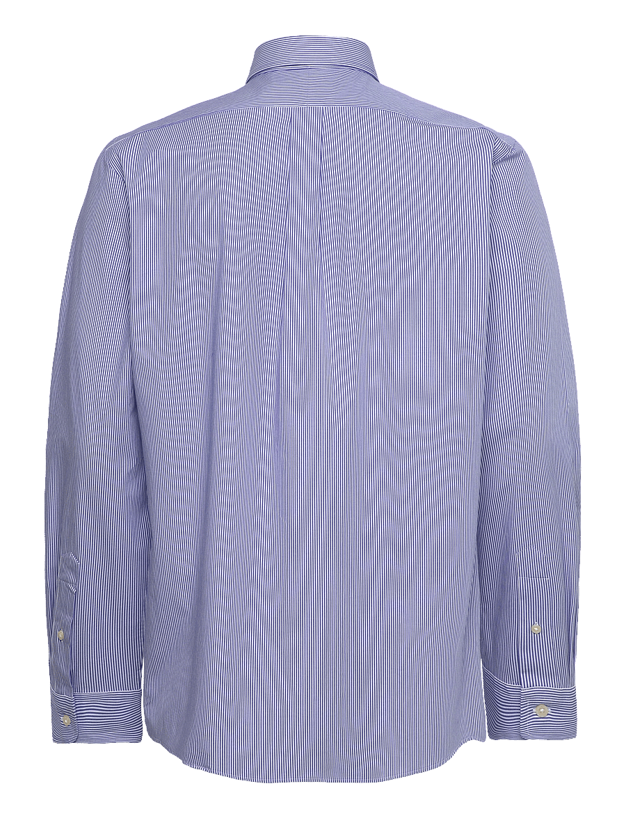 Polo Ralph Lauren - Custom Fit Stretch Poplin Shirt - casual skjorter - 2866 blue/white h - 1