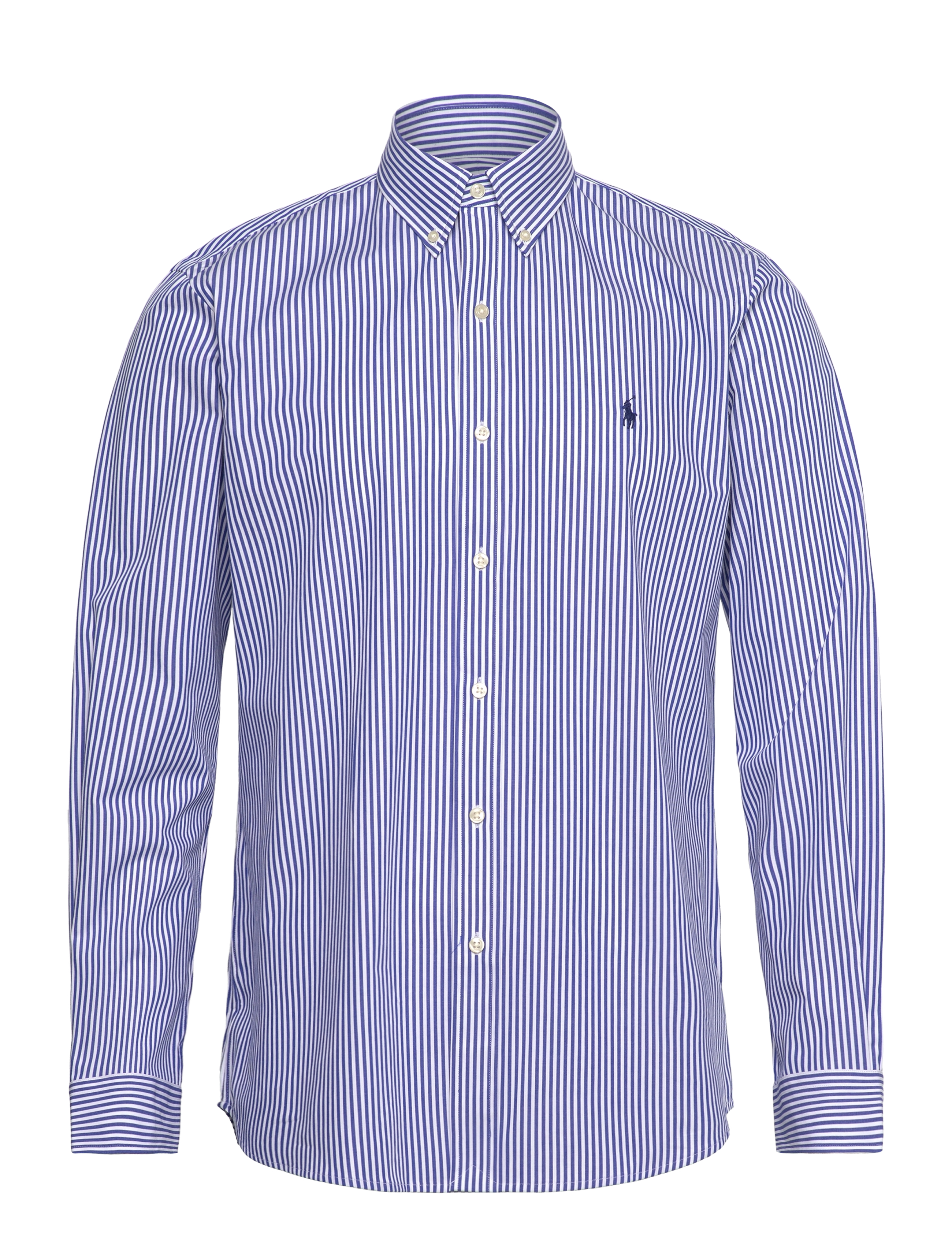 Polo Ralph Lauren Custom Fit Stretch Poplin Shirt - Skjorter - BLUE/WHITE BENGAL / blue