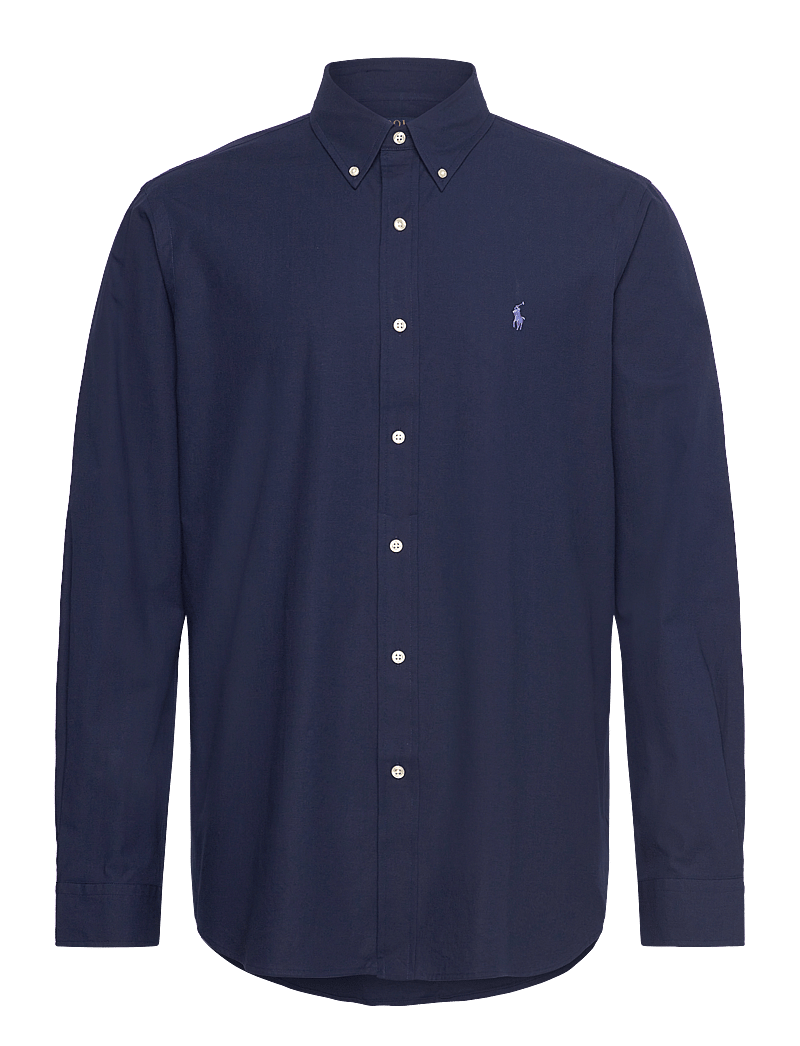 Polo Ralph Lauren - Custom Fit Stretch Poplin Shirt - basic skjortor - newport navy - 0
