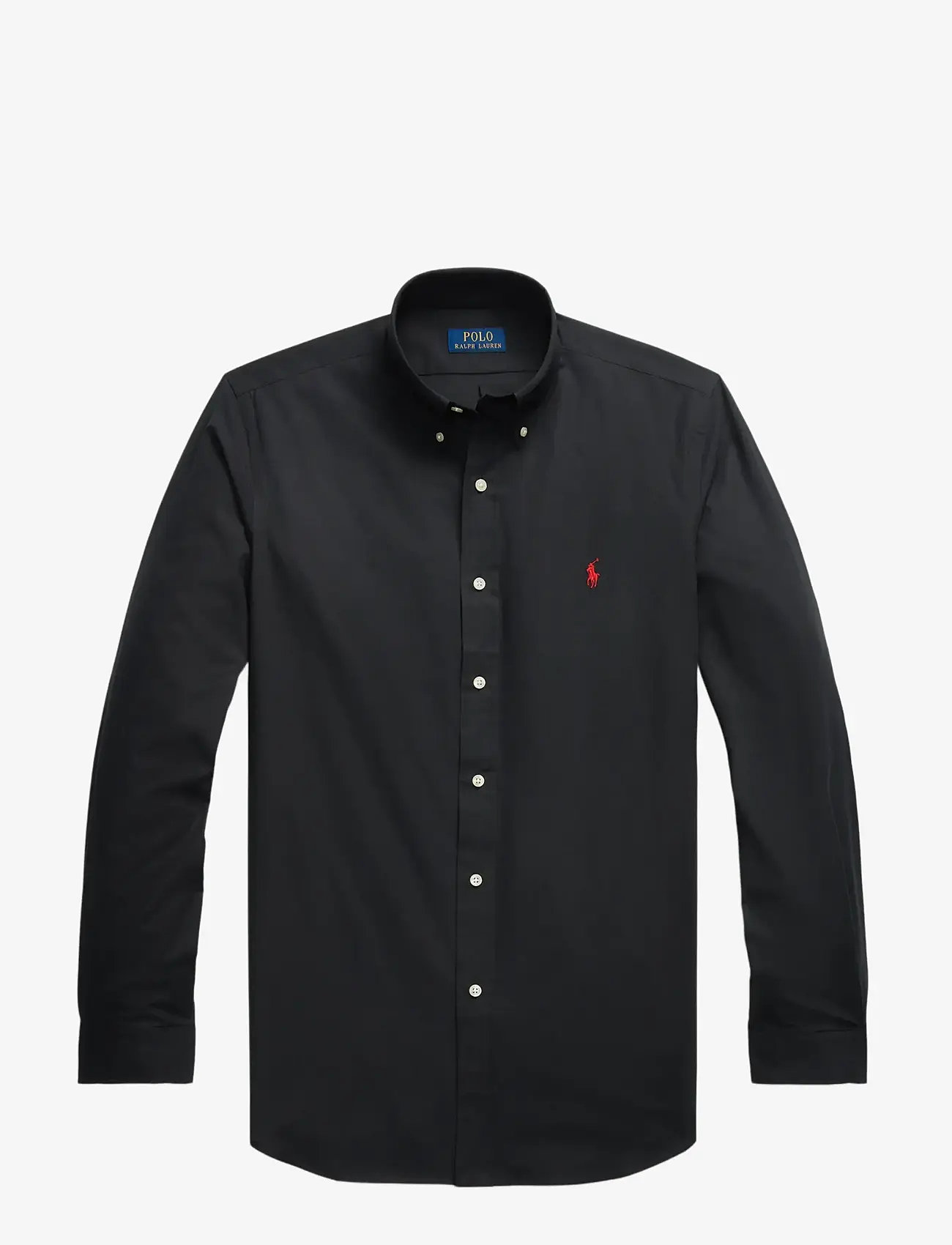 Polo Ralph Lauren - Custom Fit Stretch Poplin Shirt - basic skjorter - polo black - 1