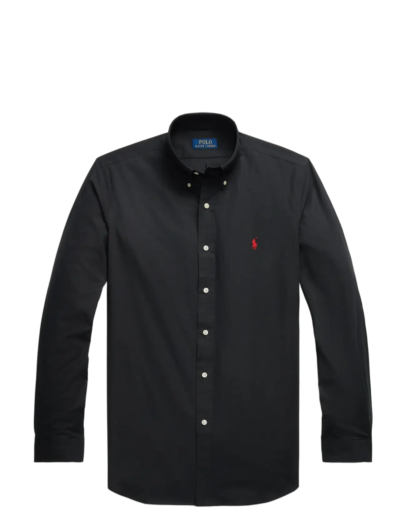 Polo Ralph Lauren - Custom Fit Stretch Poplin Shirt - casual - polo black - 1